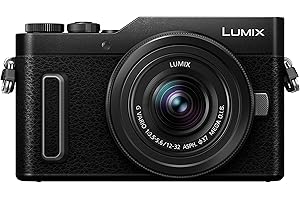 Panasonic Lumix GX880K | Appareil Photo Hybride Compact + Objectif Lumix 12-32mm (Capteur 4/3 16MP, Écran inclin. tact, AF DFD, Vidéo 4K, Modes Selfies créatifs, WiFi) Noir – Version Française