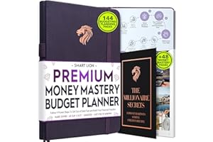 FREEDOM MASTERY Financial Planner - Monthly Budget Planner & Monthly Bill Organizer | A 12-Month Journey to Financial Freedom | Bill Payment Tracker Organizer, Debt, Expense Tracker & Money Saving with Pockets