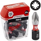Milwaukee 4932 4308 64 Matkap seti, PZ2, 25 mm (25 adet)