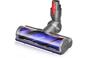 Arcets Brosse de rechange compatible pour Dyson V7 V8 V10 V11 V15 Rouleau adapté pour tapis et sols durs, facile à enlever les poils et les cheveux