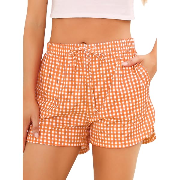 Shorts amples décontractés taille haute unicolore pour femmes | Mode en