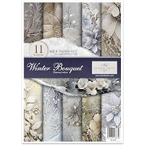 Papier De Riz ITD Collection Secrets Gothic Stories - 11 Feuilles 30g/m² Pour Découpage Et Scrapbooking