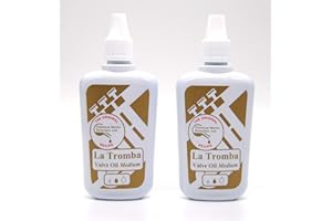 SOUNDMAN Ventilöl für Trompete La Tromba Öl Medium - Für alle Blechblasinstrumente mit Pumpventilen (Trompete, Kornett, Flügelhorn, Althorn, Tenorhorn, Euphonium, Tuba u.v.m.), Pack of 2