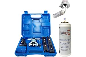 ‎SAUKALT KLIMATECHNIK Saukalt Klimatechnik Bördelwerkzeug Profi Zoll/mm im Set mit 200ml Esterölspray