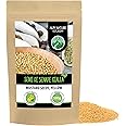Semi di senape (500g), semi di senape gialli e bianchi 100% naturali, essiccati delicatamente, semi di senape senza additivi,