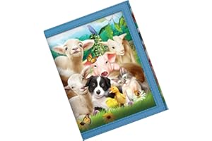 Deluxebase 3D LiveLife Wallets Lenticular 3D Wallet Cash Coin Card Holder, baby farm, card holder