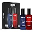 Beardo Darkside & Godfather Perfume for Men, 20ml x 2 | Godfather EDP with Aromatic, Spicy Perfume for Men Long Lasting Perfume for Date night fragrance | Fresh, Woody Premium Darkside fragrance