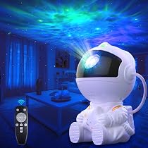 Bozhihong Proiettore Cielo Stellato Galaxy Con Musica Bluetooth, Timer E Telecomando, Luce Notturna Con Stelle E Nebulose, Regalo Per Adulti E Bambini