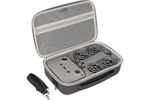 ZJRXM Tasche für DJI Neo 2 Zubehör, Kompakte Reisetasche für DJI Neo 2 Fly More Combo, Tragetasche für DJI RC-N3, mit Tragegurt
