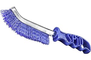Sit Tecnospazzole 8 Spazzola a Mano Spid a Filo Ondulato in Nylon Rigido