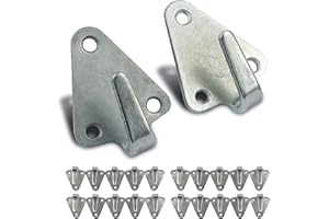 CARGO VA Intelligent Vehicle Accessories CargoVA 20 ganci per teloni a tre fori - Ganci particolarmente resistenti alla ruggine - Ganci per reti, ideali per fissare reti e teloni