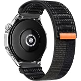 Teknoft 22mm ile Uyumlu Saatler i&ccedil;in Wave Loop 46mm Yumuşak Kumaş Kordon HUAWEI Watch (GT6 Pro/GT6/GT5 Pro/GT5/GT4/Watch 4 Pr