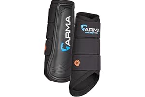 Shires Arma Air Motion Brushing Boots - Black