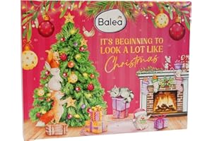 VONTEK Balea Kosmetik & Beauty Adventskalender | Mit 24 Überraschungen: Gesichtspflege, Körperpflege, Haarpflege und Lippenpflege | Advent Winter Garden (Frauen)