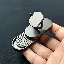 Slider Fidget Métal Haptic – Curseur Poussoir Anti-Stress – Jouet EDC Portable – Cadeau Décompression Adulte Enfant