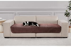 Meider Dog Bed Cover Couch Cover for Pets, Anti-Slip Washable Couch Pads for Cushion & sofa Furniture Protector (Reddish Coffee, 147x208cm 1pcs)