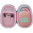 co2CREA Hard Travel Case for JBL CLIP 5 /CLIP 4 /CLIP 4 Eco Portable Waterproof Wireless Bluetooth Speaker,Case Only