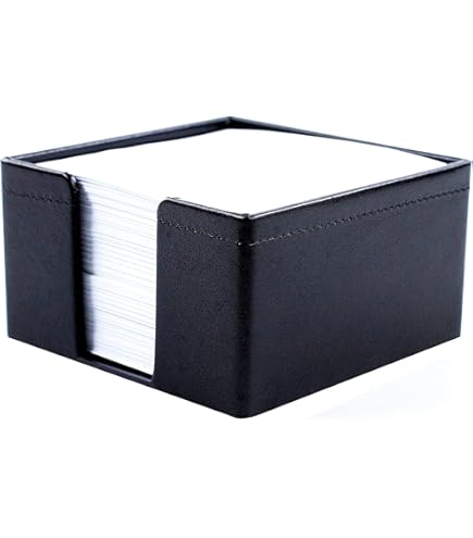 Note Box, Note Paper Holder, Square, Suitable For Notes Size 8.5 X - View #8