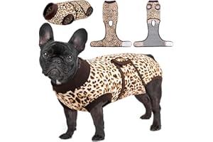 Kuoser Atmungsaktive Hundebody mit Anti-Wundlecken - Für Hunde und Hündinnen Nach Op oder Kastration, E-Halsband Alternative