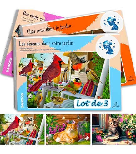 Puzzle 100 Pièces pour Seniors Atteints de Démence - Stimulant et Adapté