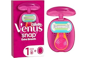 ‎GILLETTE VENUS Gillette Venus Extra Smooth Snap Rasierer Damen, Damenrasierer + 1 Rasierklinge