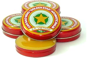 Golden Star 10x Golden Star Aromatic Balm (je 4g = 40g Naturheilmittel Ätherische Öle