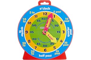 Premier Stationery Clever Kidz Magnetic Clever Clock as Mentioned H2754992
