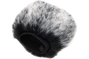 The Lord of the Tools Copertura pelliccia microfono compatibile con Zoom H2N/H4N protezione antivento