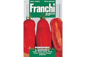 FRANCHI SEMENTI Sementi di Ortaggi di Qualità per uso Hobbystico in bustina Termosaldata (Pomodoro San Marzano)