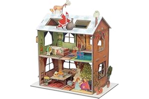 Roger la Borde The Night Before Christmas House Pop and Slot Advent