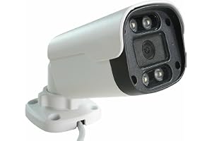 POE IP-kamera 4 MP nätverkskamera 4,0 MP hög upplösning PoE IP-övervakning 2,8 mm vidvinkellins infraröd svart/vit mörkerseen