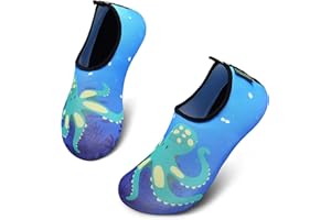 SAGUARO Kinder Badeschuhe Leicht Weich rutschfest Hausschuhe