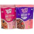 Yogabar Wholegrain Breakfast Muesli - Fruits, Nuts + Seeds + Dark Chocolate, 400g Each