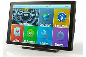 Elebest City 90T Navigationsgerät – 9 Zoll GPS 2025 mit TMC, POI & Kartenupdates für PKW, LKW & Wohnmobile