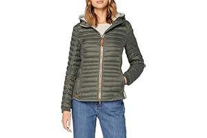 camel active Damen leichte Steppjacke mit Abnehmbarer Kapuze