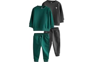 NEXT Garçon Ensemble sweat et pantalon de jogging, lot de 2