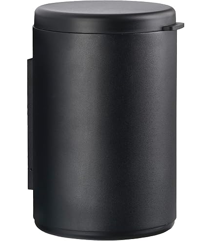 Zone Denmark RIM Showershelf, black (wall mounting) - 22 x 11.4 x 2 cm