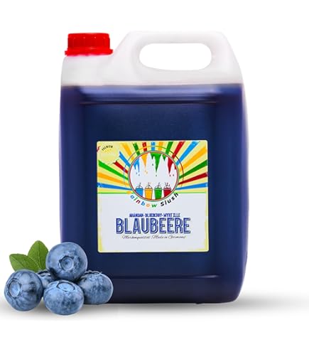 Rainbow Slush Siroop AZO VRIJ | Smaak Cola | Concentraat voor Slushy Maker ijs slushmachines ijsmachines dranken 1:5