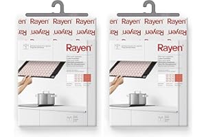 Rayen | Filtro para Campana | Retiene Grasa y Vapores | Adaptable | Incluye Guantes | Medidas: 57 x 47 cm (Paquete de 2)