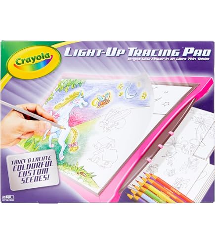 John Adams , GLOWPAD light-up drawing pad: Bring your pictures to life! , Arts & crafts , Ages 4