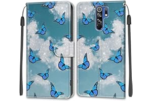 SIENIANLINE Carcasa para Xiaomi Redmi 9 / Poco M2, Flip Magnetic Case con [Ranura para Tarjeta] [Cierre Magnético] Funda para Xiaomi Redmi 9 / Poco M2