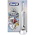 Oral-B Pro Kids Electric Toothbrush, Christmas Gifts For Kids, 1 Toothbrush Head, x4 Disney Stickers, 2 Modes with Kid-Friendly Sensitive Mode, For Ages 3+, 2 Pin UK Plug, Special Edition