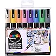 Posca Set 4 Marcatori A Tempera Base Acqua | Punta 1 Mm Per Dettagli Su Carta, Legno, Tessuti E Altro - Foto 12