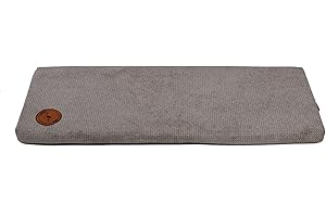 BORN2REST Prime Katzen Fensterliege Für Katzen, Fensterbank mit Einer Rutschfesten Rückseite, Katzenbett Fensterbank Europäischen Union hergestellt (Sand, 70 x 20 x 3 cm)