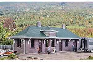 Walthers Cornerstone 933-4054 HO Scale Model Pella Depot 1:87