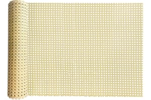 SELLINER Rattan,40X300CMPlastik Wiener Geflecht Material,Rattan Geflecht Helles Rattan Gewebe,Wasserdicht Schimmelfest Stuhl Wiener Geflecht für DIY Projekte Heimwerker,Reparatur und Aktualisierung von Stühlen