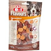8in1 Flavours Skewer Bites Kuşbaşı Dilimli &Ccedil;iğneme K&ouml;pek &Ouml;d&uuml;l&uuml; 100 Gram