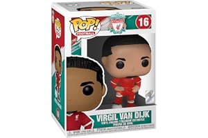 Funko POP! Fotboll: Virgil Van Dijk - (Liverpool) - Liverpool FC - Samlingsbar vinylfigur - Presentidé - Officiell Merchandis