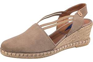 VERBENAS Wedges Maika Serraje Piedra