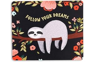 AOKSUNOVA Tappetino Mouse Tappetini Mouse Pad con Fantasia per Computer PC e Laptop,24 x 20 x 0,3 cm,piccolo,Gomma Antiscivolo